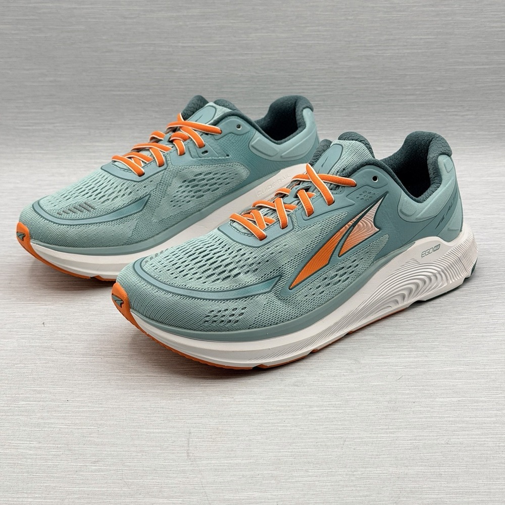 Altra Paradigm 6 Women's 9 Running Shoes Teal Orange EGO MAX Cushioned